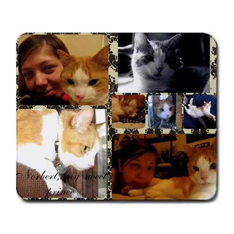 Norbert And Sambert By Samantha Scott 9.25 x7.75  Mousepad - 1