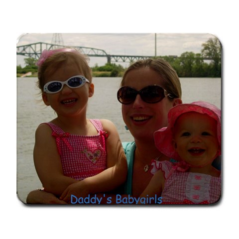 Babygirls Mousepad By Amy 9.25 x7.75  Mousepad - 1