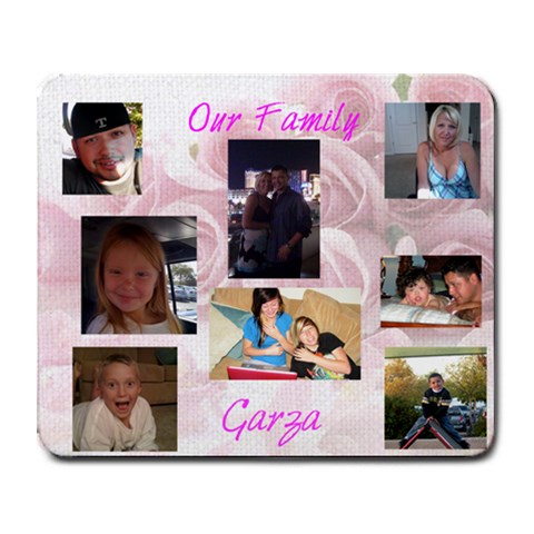 Garza Family By Nicci Garza 9.25 x7.75  Mousepad - 1