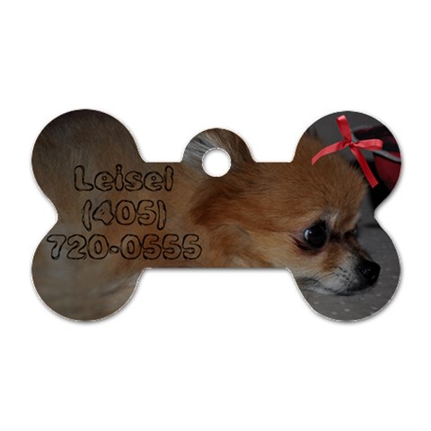 Leisel Dog Tag By Brenda Front