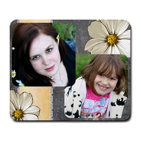 Alayna & Lily Mousepad By Adrienne Powell 9.25 x7.75  Mousepad - 1