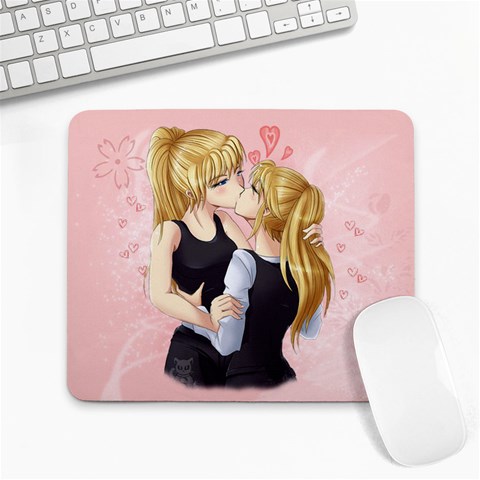 K&a Rectangle Mousepad By Kami Atemu Front