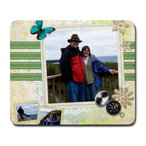 Mousepad By Rachel Hull 9.25 x7.75  Mousepad - 1