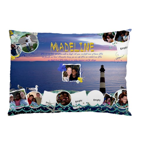 Madeline s Pillow Case By Naomi Thompson 26.62 x18.9  Pillow Case