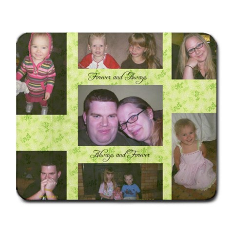 Jessica Smith Family Mouse Pad By Jessica 9.25 x7.75  Mousepad - 1