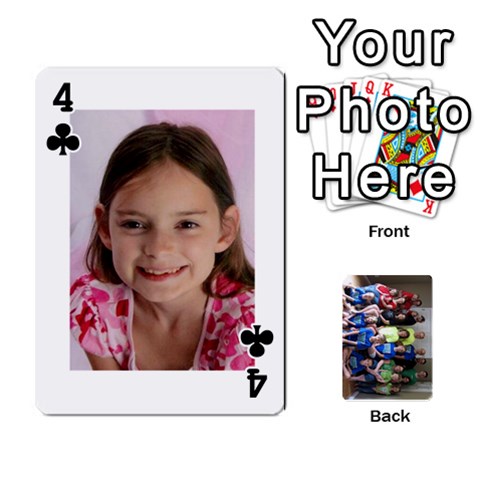 Grandkids Playing Cards By Kathy Rayhons Front - Club4