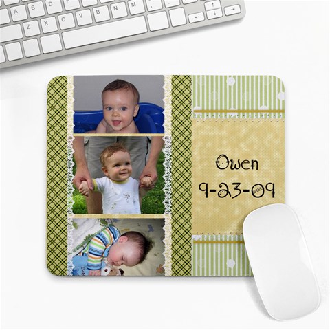 Owen By Erica Lemon 9.25 x7.75  Mousepad - 1