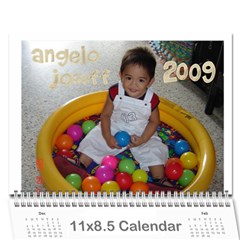 calendar 2009 - Wall Calendar 11  x 8.5  (12-Months)