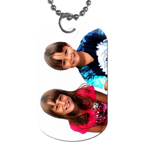 Martina & Skyler Dog Tag By Allison Hoag Front