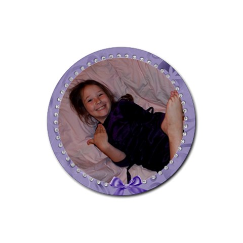 Leandra Round Coaster By Tracy Peterman Front