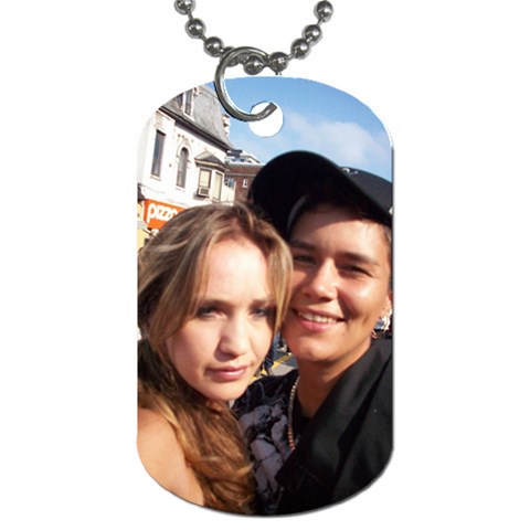 The Dog Tag I Made For Sherry   By Amy Front