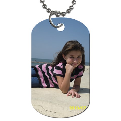 Dogtag With My Girls By Mylissa Pence Back