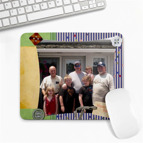 Happy Birthday Pepaw By Beth Mcdowell Richardson 9.25 x7.75  Mousepad - 1