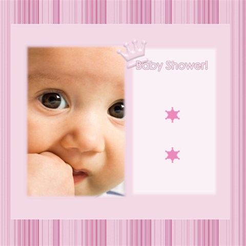 Baby Pink By Joely 12 x12  Scrapbook Page - 1