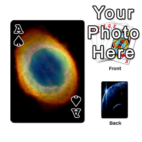 Ace Space Cards By Krista Front - SpadeA