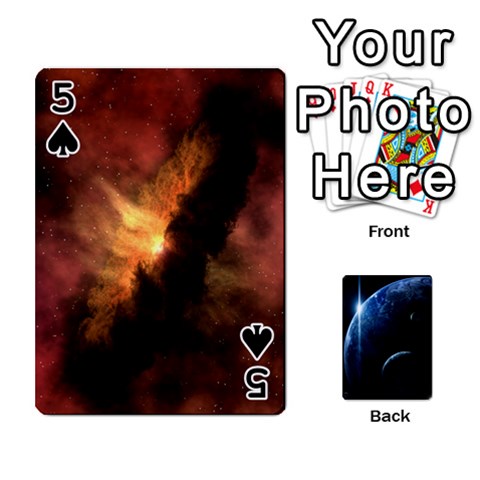 Space Cards By Krista Front - Spade5