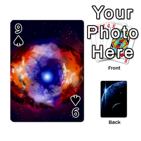 Space Cards By Krista Front - Spade9