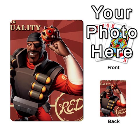 Team Fortress 2 Card Game By Pearson Lim Hui Chye Front 24