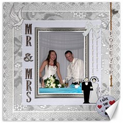 Mr And Mrs Canvas 20x20