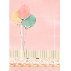 Birthday card - template - Greeting Card 5  x 7 