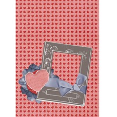 Love card template - Greeting Card 5  x 7 
