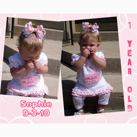 Sophie s 1st Birthday Photos By Erin Knowles 10 x8  Print - 3