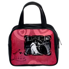 LOVE IS IN THE AIR red - BAG - Classic Handbag (Two Sides)