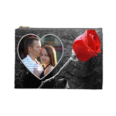 Love Large Cosmetic Bag (7 styles) - Cosmetic Bag (Large)