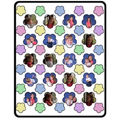 Flower Babies - Medium Blanket (4 styles) - Fleece Blanket (Medium)