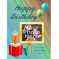 Photo Birthday Cards - Greeting Card 4.5  x 6 