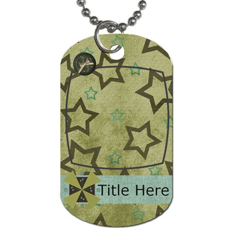 Simple Sam Dog Tag2 By Bitsoscrap Front