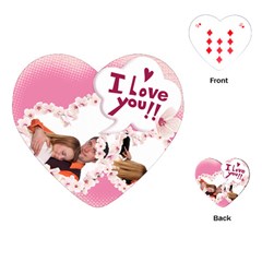 love playing card - Playing Cards Single Design (Heart)