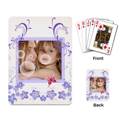 Flower Palying card - Playing Cards Single Design (Rectangle)