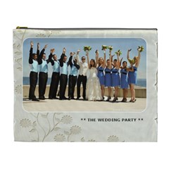 Wedding Party Cosmetic Bag (7 styles) - Cosmetic Bag (XL)
