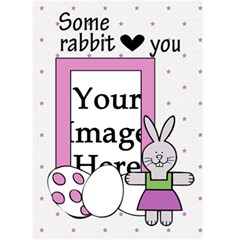 Easter time - Custom Greeting Card 5  x 7 