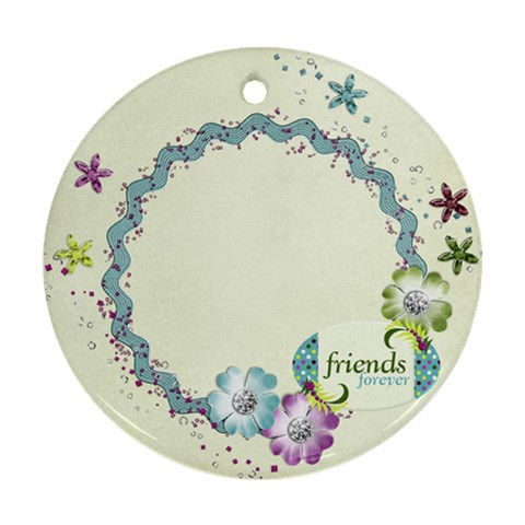 Friends Ornament By Mikki Front