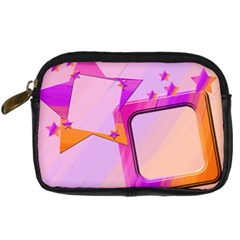 stars1 - Digital Camera Leather Case