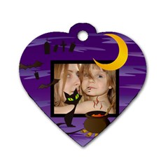 halloween tag - Dog Tag Heart (Two Sides)