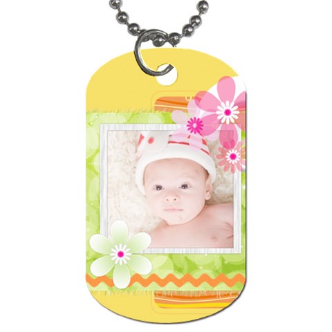 Baby Flower Tag By Joely Front