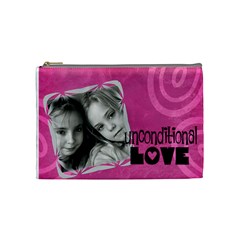 Unconditional love - Cosmetic Bag (Medium)   (7 styles)