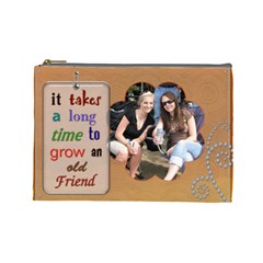 Old Friend Large Cosmetic Bag (7 styles) - Cosmetic Bag (Large)