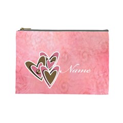 Love cosmetic case- Large- template - Cosmetic Bag (Large)