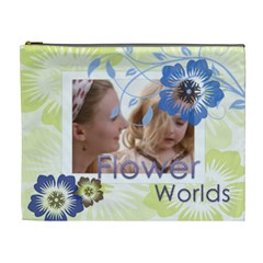 Flower world - Cosmetic Bag (XL)