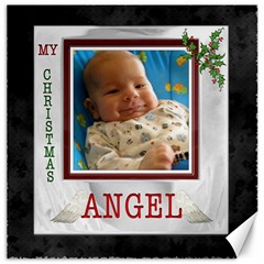 Christmas Angel 16x16 Canvas