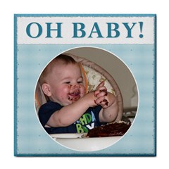  Oh Baby!  Boy Coaster - Tile Coaster