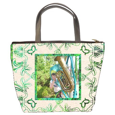 Art Nouveau Eden Bucket Bag By Catvinnat Back