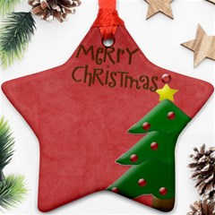 Christams Star - Star Ornament (Two Sides)