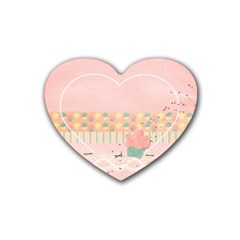 Heart Coaster- Cupcake