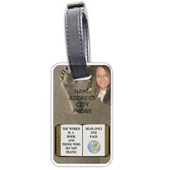 Travel Luggage Tag - Luggage Tag (one side)