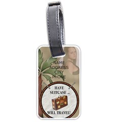 Tropical Travel Luggage Tag